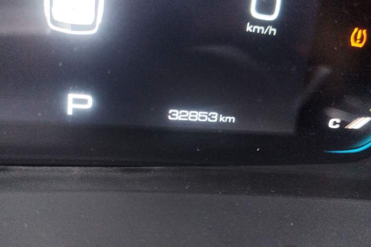 Used Baojun Valli 2021 1.5T Naqu Starry Sky CVT Flagship Model Odometer Close Up