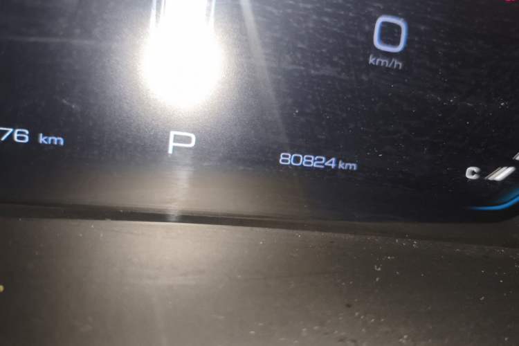 Used Baojun Valli 2021 1.5T Naqu Starry Sky CVT Flagship Model Odometer Close Up