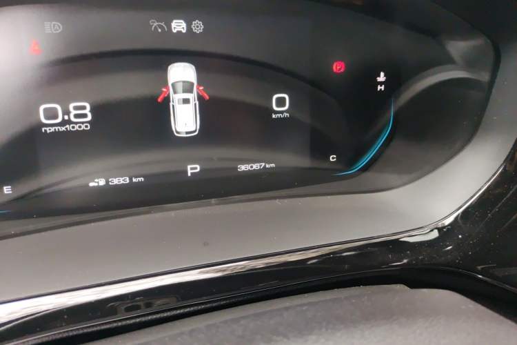 Used Baojun Valli 2021 1.5T Naqu Starry Sky CVT Flagship Model Odometer Close Up