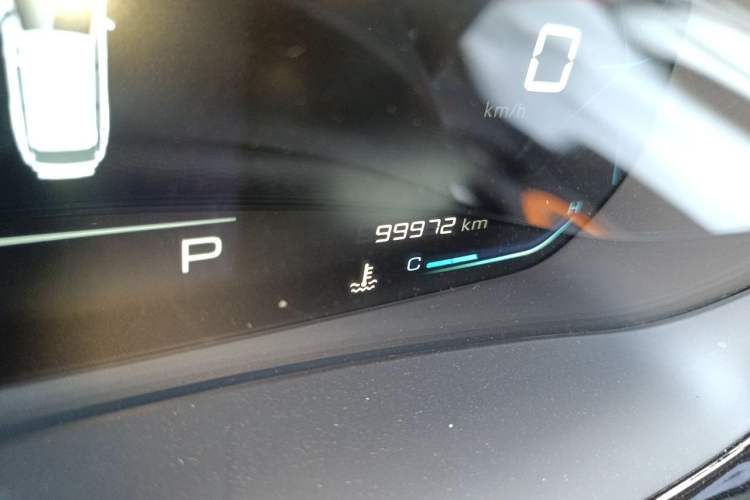 Used Baojun Valli 2021 1.5T Yili Pasture CVT Luxury Model Odometer Close Up
