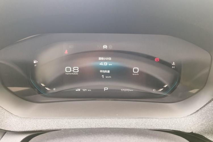 Used Baojun Valli 2021 1.5T Naqu Starry Sky CVT Flagship Model Odometer Close Up