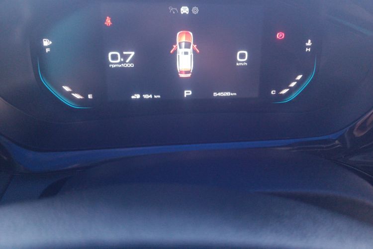 Used Baojun Valli 2021 1.5T Naqu Starry Sky CVT Flagship Model Odometer Close Up