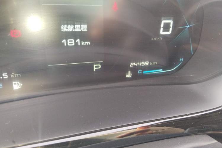 Used Baojun Valli 2021 1.5T Yili Pasture CVT Luxury Model Odometer Close Up