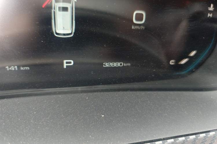 Used Baojun Valli 2021 1.5T Naqu Starry Sky CVT Flagship Model Odometer Close Up