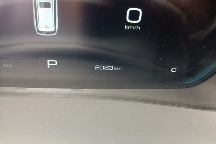 Used Baojun Valli 2021 1.5T Naqu Starry Sky CVT Flagship Model Odometer Close Up
