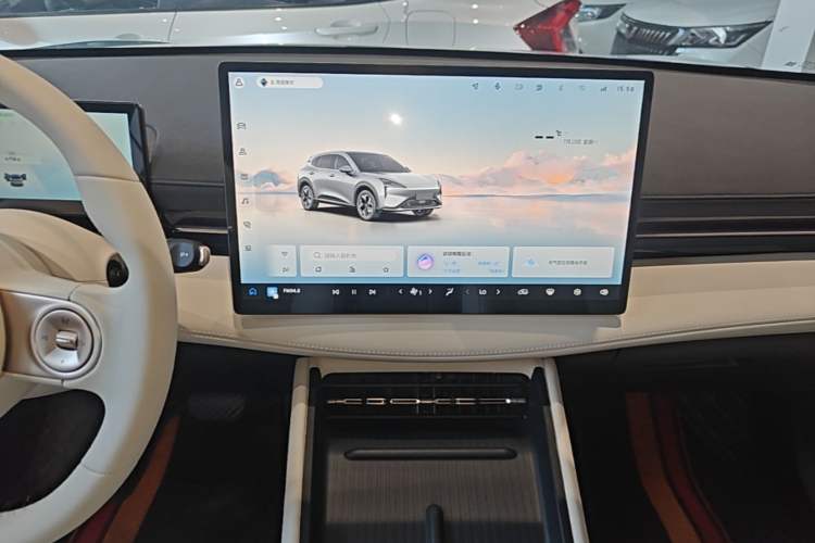 Used Baojun Yunhai 2024 600km Pure Electric Version Audio And AC Panel