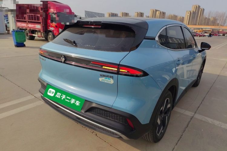 Used Baojun Yunhai 2024 600km Pure Electric Version Rear Right 45 Deg