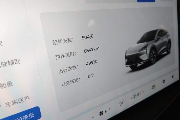 Used Baojun Yunhai 2024 600km Pure Electric Version Odometer Close Up