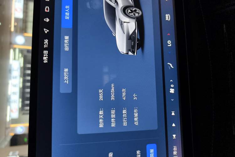 Used Baojun Yunhai 2024 600km Pure Electric Version Odometer Close Up
