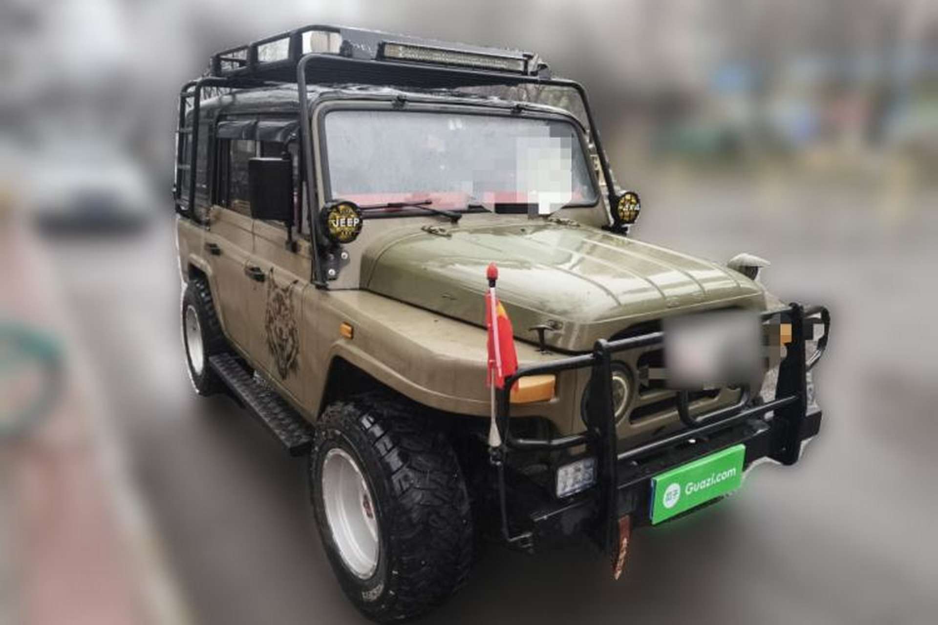 Used BAW 212 Classic 2016 2.0L Square Door Four-Wheel Drive Luxury Version China V Front Right 45 Deg