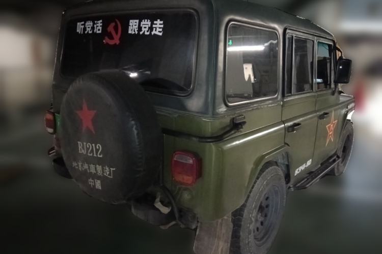 Used BAW 212 Classic 2016 2.0L Square Door Four-Wheel Drive Luxury Version China V Rear Right 45 Deg