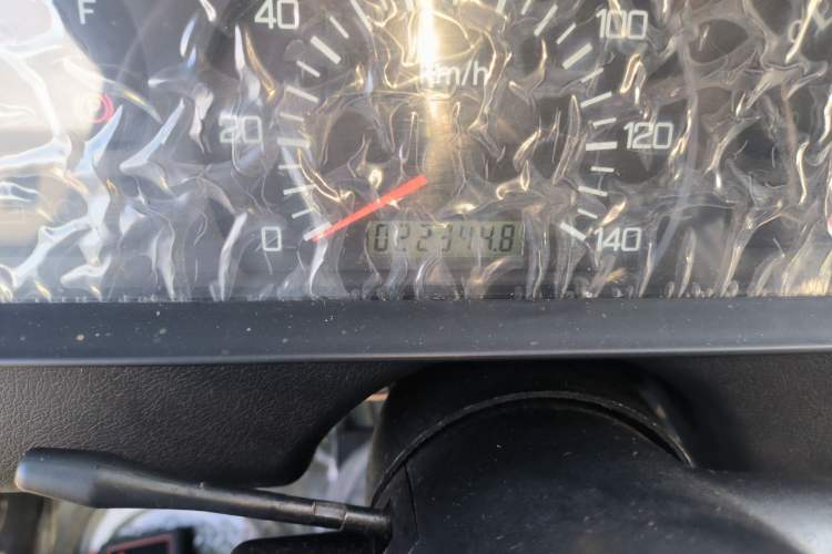 Used BAW 212 Classic 2019 1.5T triangular door China VI Odometer Close Up