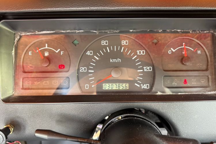 Used BAW 212 Classic 2019 1.5T standard door China V Odometer Close Up