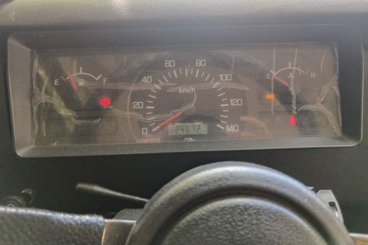 Used BAW 212 Classic 2019 1.5T standard door China V Odometer Close Up