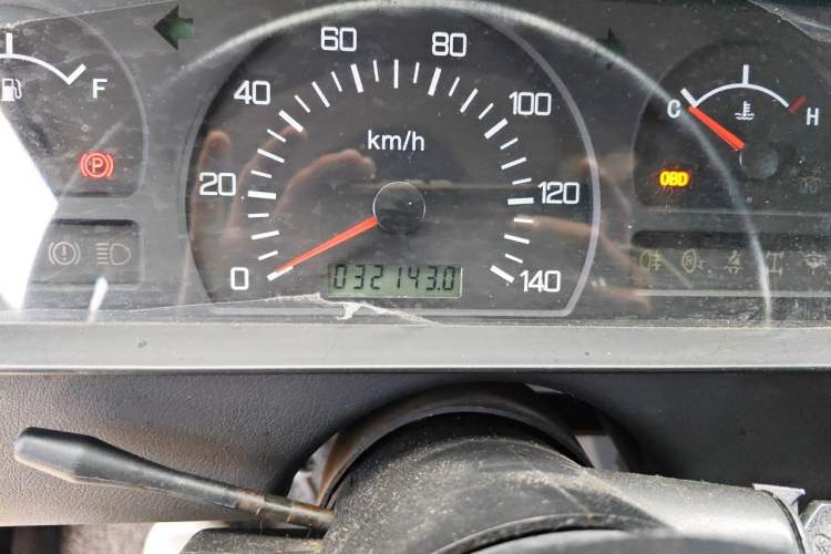 Used BAW 212 Classic 2019 1.5T Van China VI Odometer Close Up