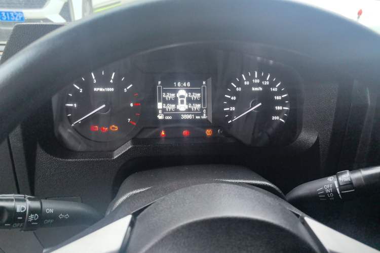 Used BAW 212 Classic 2020 1.5T square door hardtop Odometer Close Up