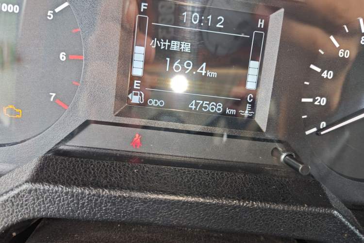 Used BAW 212 Classic 2020 1.5T square door hardtop Odometer Close Up