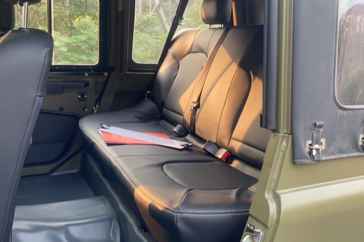 Used BAW 212 Classic 2021 2.4T Triangle Door Centennial Tribute Edition Left Rear Seat