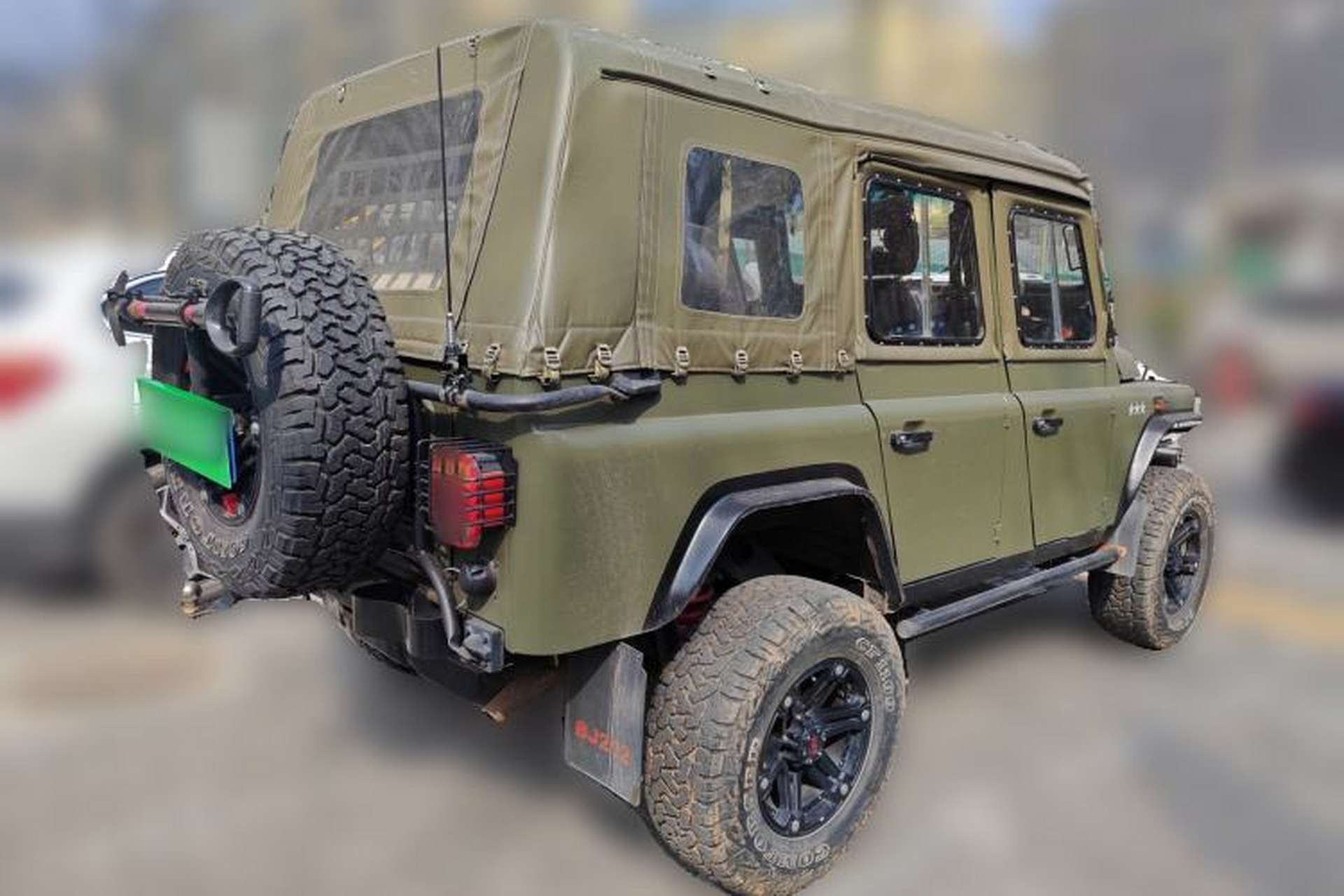 Used BAW 212 Classic 2021 1.5T Triangle Door Centennial Tribute Edition Rear Right 45 Deg