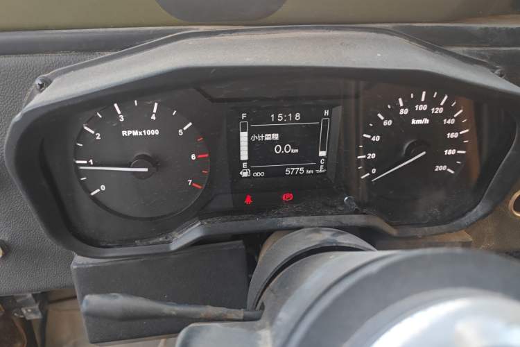 Used BAW 212 Classic 2022 2.0L Comrade 1951 Odometer Close Up
