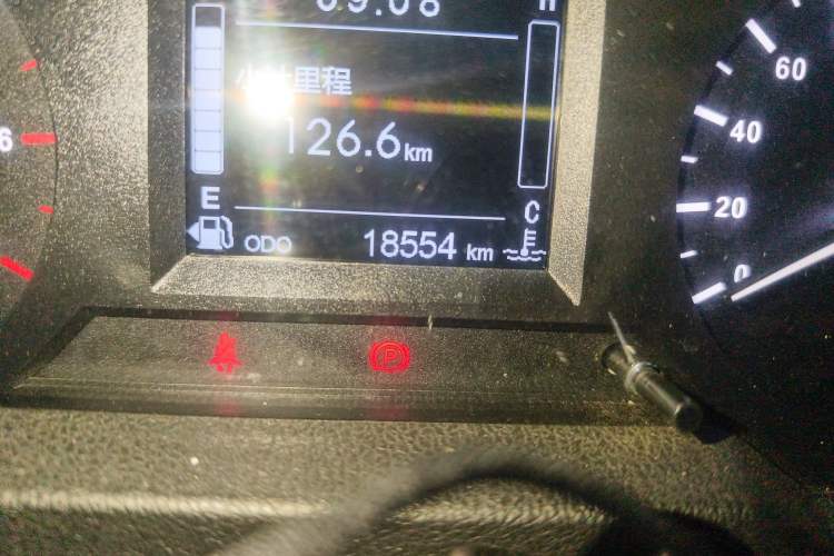 Used BAW 212 Classic 2023 Sniper 2.4T Manual Hardcore Edition Odometer Close Up