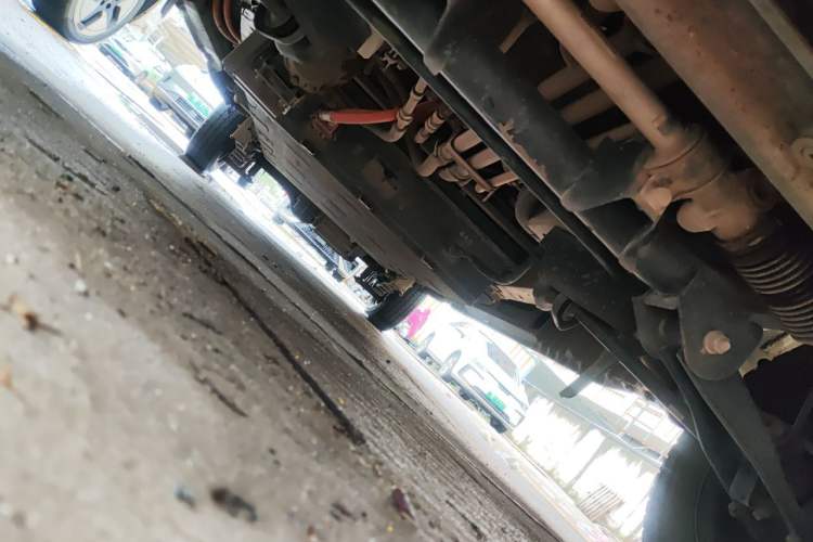Used BAW BAIC Mini Hippo 2020 All-Electric Van Logistics Vehicle Battery Non-Heated Version Chassis Front