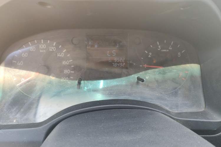 Used BAW Beijing BW007 2015 2.0L two-wheel drive Comfort version Odometer Close Up