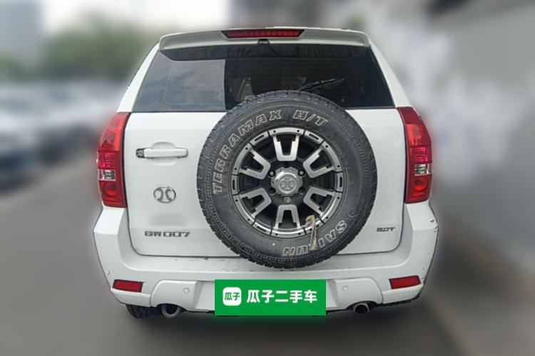Used BAW Beijing BW007 2015 2.0T two-wheel drive Comfort version Rear