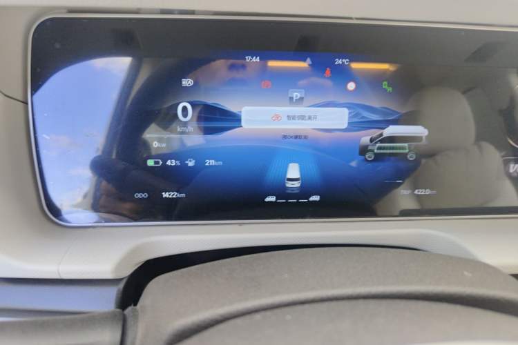 Used BAW Free Kingdom vala 2025 Pure Electric Pro Odometer Close Up