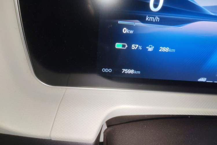 Used BAW Free Kingdom vala 2025 All-Electric Version Odometer Close Up