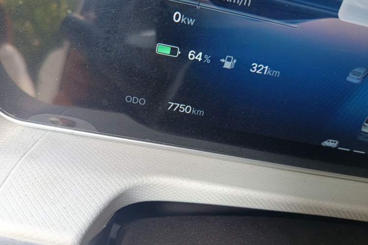 Used BAW Free Kingdom vala 2025 Model Fashion Edition Odometer Close Up