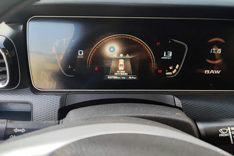 Used BAW Kaluli 2023 2.0L Manual Long Wheelbase Energy Edition Instrument Cluster