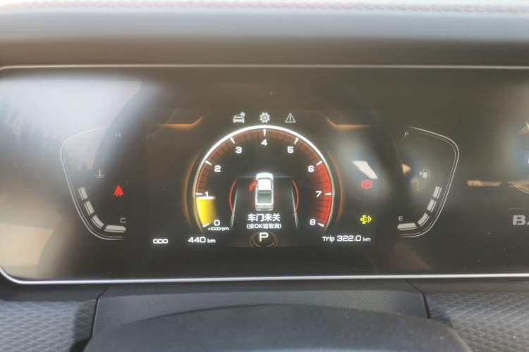 Used BAW Kaluli 2023 2.0L Automatic Long Wheelbase Achievement Edition Instrument Cluster