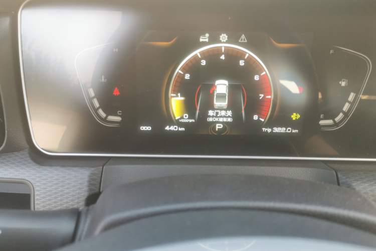 Used BAW Kaluli 2023 2.0L Automatic Long Wheelbase Achievement Edition Odometer Close Up