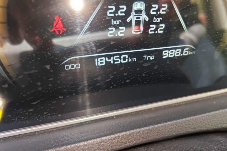 Used BAW Kaluli 2023 2.0L Manual Long Wheelbase Struggle Edition Odometer Close Up
