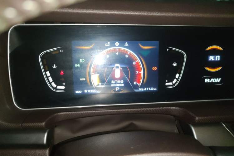 Used BAW Ruisheng Ace M7 2023 2.0L Automatic Long Wheelbase Enjoyment Version 7 Seats Instrument Cluster
