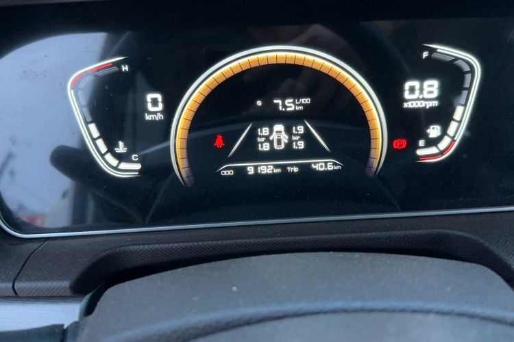Used BAW Ruisheng Ace M7 2023 1.6L Long Wheelbase Wealth Creation Version 7 Seats Odometer Close Up
