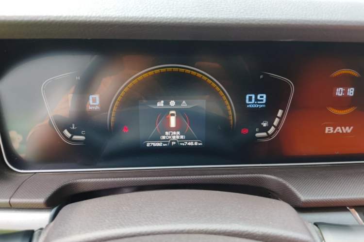 Used BAW Ruisheng Ace M7 2023 2.0L Automatic Long Wheelbase Enjoyment Version 7 Seats Instrument Cluster