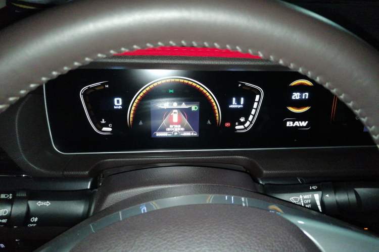 Used BAW Ruisheng Ace M7 2023 2.0L Automatic Long Wheelbase Enjoyment Version 7 Seats Instrument Cluster