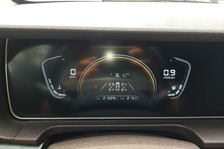 Used BAW Ruisheng Ace M7 2023 1.6L Long Wheelbase Wealth Creation Version 5 Seats Instrument Cluster