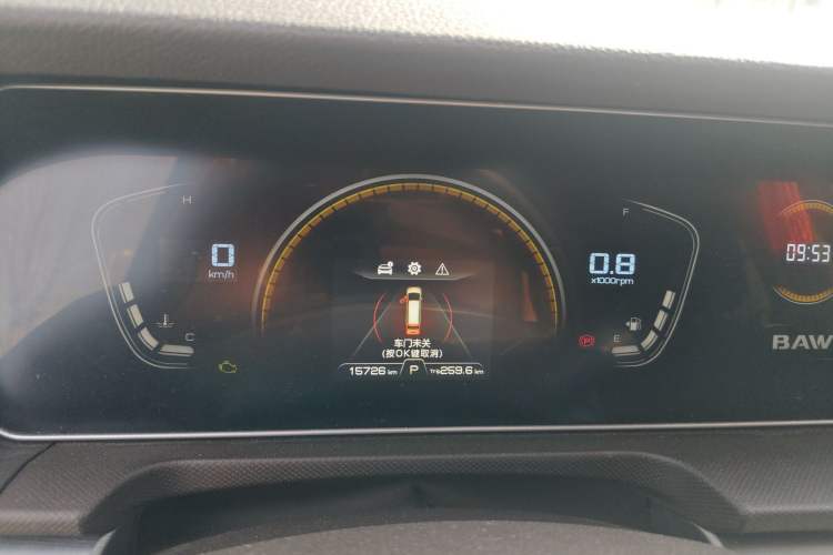 Used BAW Ruisheng Ace M7 2023 2.0L Automatic Long Wheelbase Enjoyment Version 7 Seats Instrument Cluster