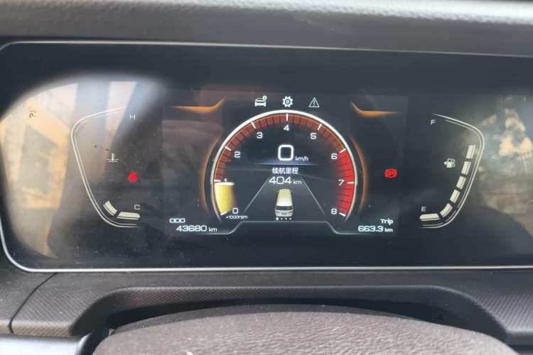 Used BAW Ruisheng Ace M7 2023 2.0L Long-wheelbase Executive Version 9 Seats Instrument Cluster