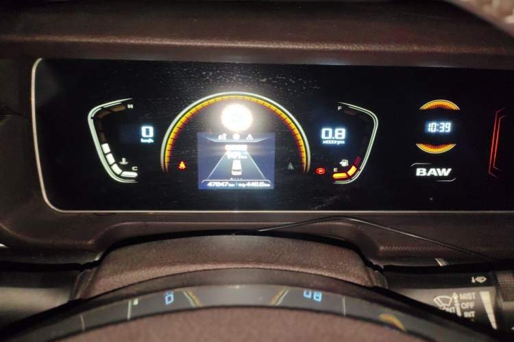 Used BAW Ruisheng Ace M7 2023 2.0L Long Wheelbase Wealth Creation Version 7 Seats Instrument Cluster