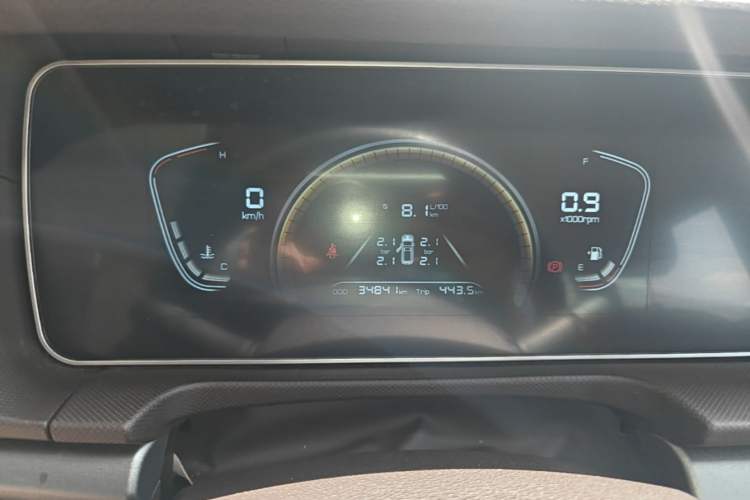Used BAW Ruisheng Ace M7 2023 1.6L Long Wheelbase Wealth Creation Version 5 Seats Instrument Cluster