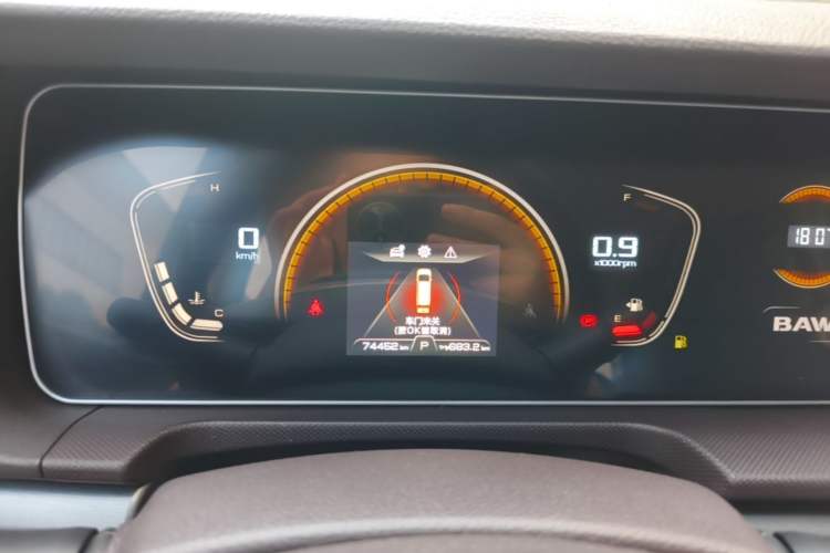 Used BAW Ruisheng Ace M7 2023 2.0L Automatic Long Wheelbase Enjoyment Version 7 Seats Instrument Cluster