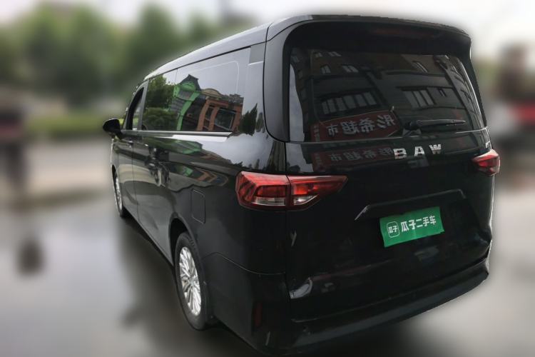 Used BAW Ruisheng Ace M7 2023 2.0L Automatic Long-wheelbase Business Version 7 Seats Rear Left 45 Deg