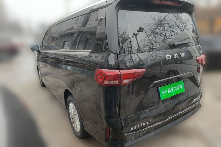 Used BAW Ruisheng Ace M7 2023 2.0L Automatic Long-wheelbase Business Version 7 Seats Rear Left 45 Deg