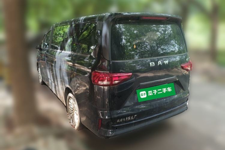 Used BAW Ruisheng Ace M7 2023 2.0L CNG Long Wheelbase Enjoyment Version 7 Seats Rear Left 45 Deg