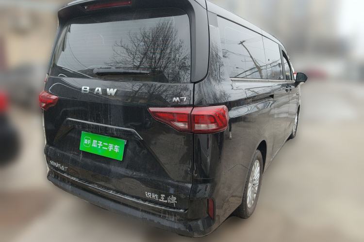 Used BAW Ruisheng Ace M7 2023 2.0L Automatic Long-wheelbase Business Version 7 Seats Rear Right 45 Deg