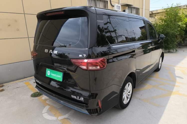 Used BAW Ruisheng Ace M7 2023 1.6L Standard Wheelbase Enjoy Edition 7-seater Rear Right 45 Deg